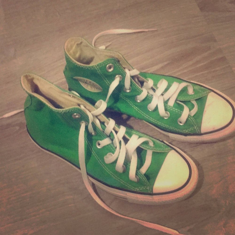 Green Converse